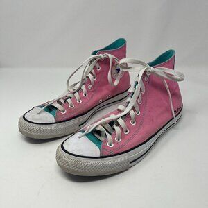 Converse All Star sneakers high-top men 11 teal pink unisex
